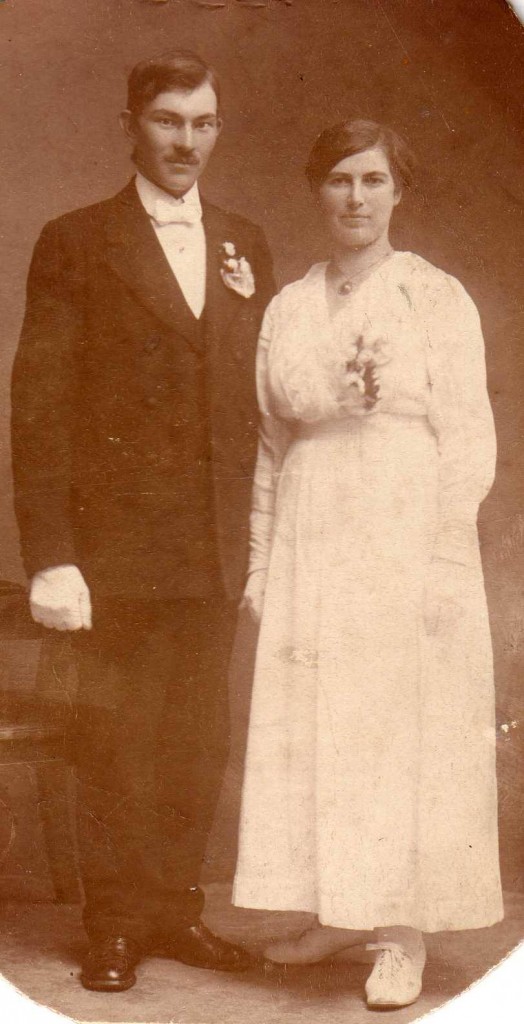 Carl Oskar Mård med hustrun Elise Persson Bredsjön